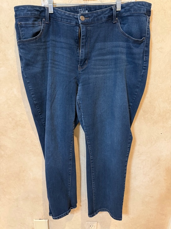 Time and Tru Denim - Time and Tru Slim Straight skinny Blue Jeans women’s plus 22